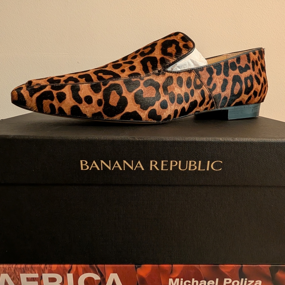 Banana Republic Leopard Print Women's Loafers